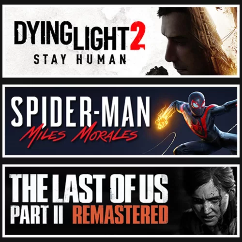 Dying Light 2 +Miles +The Last Of Us 2